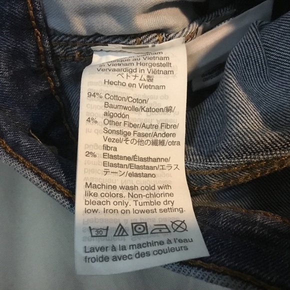 Madewell 10" High-Rise Skinny Jeans Mackey Wash Button Front Edition - Picture 15 of 16